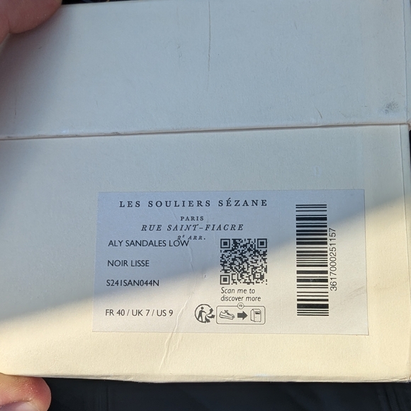 Sézane Low Aly Sandals - Picture 6 of 7